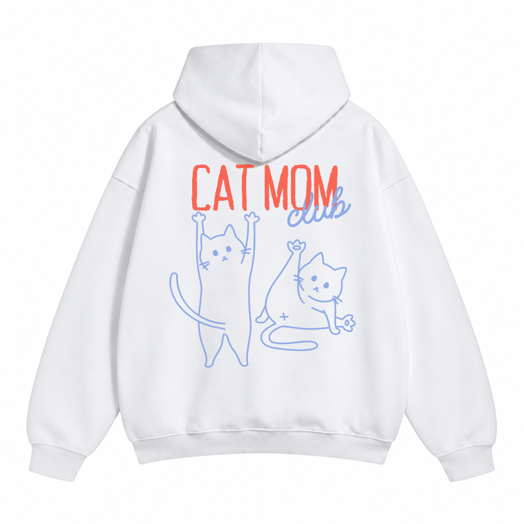 Cat Mom Club Hoodie