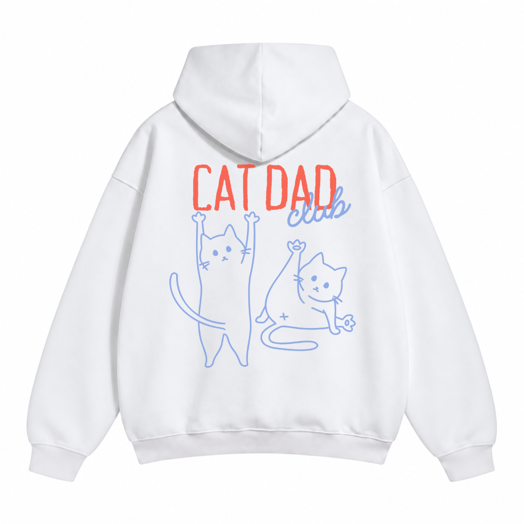 Cat Dad Club Hoodie