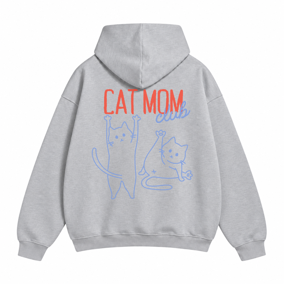 Cat Mom Club Hoodie
