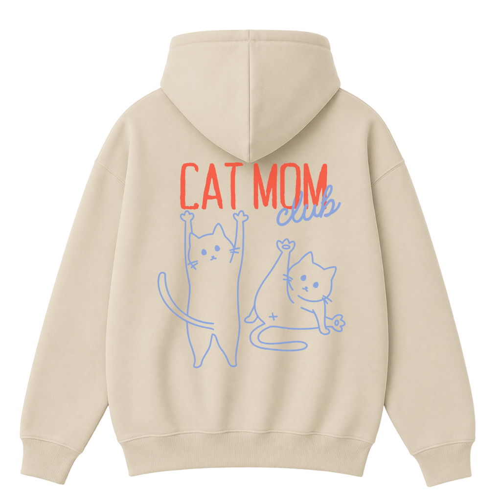 Cat Mom Club Hoodie