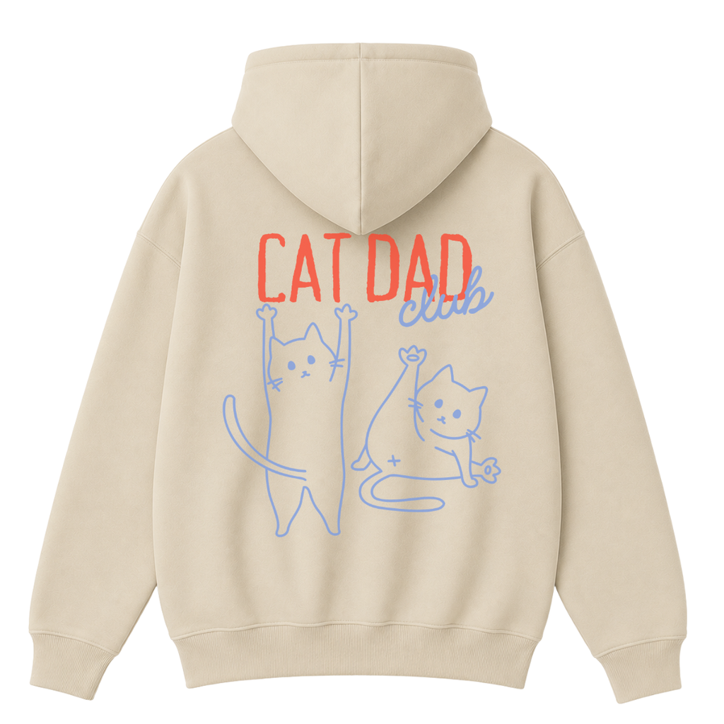 Cat Dad Club Hoodie