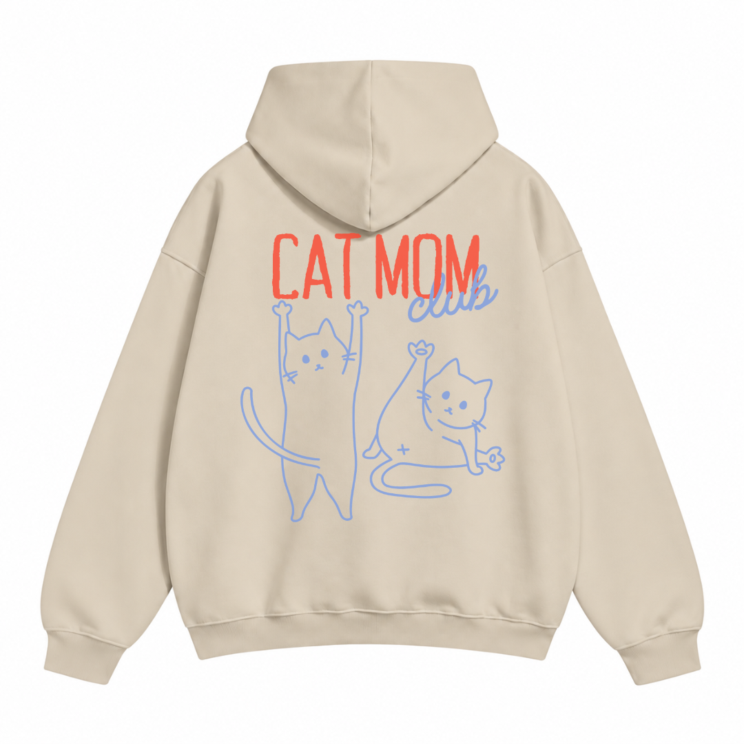 Cat Mom Club Hoodie