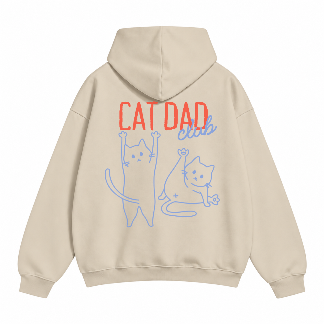 Cat Dad Club Hoodie
