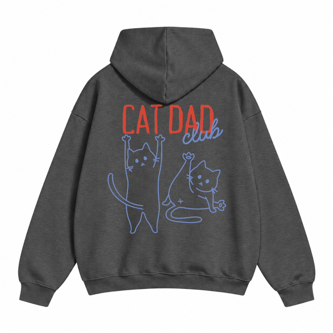 Cat Dad Club Hoodie