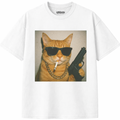 Funny Gangster Cat T-Shirt