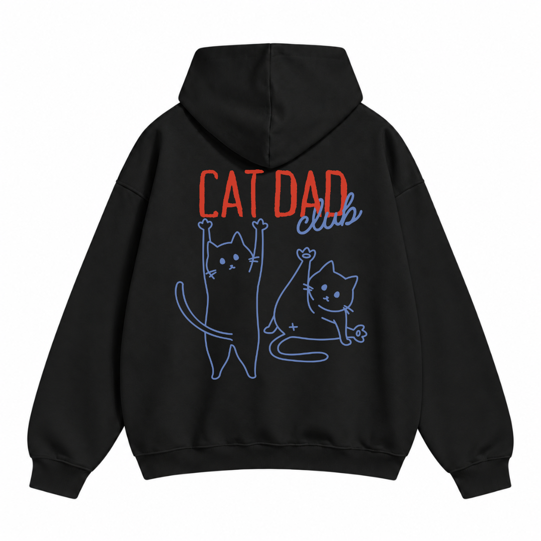Cat Dad Club Hoodie