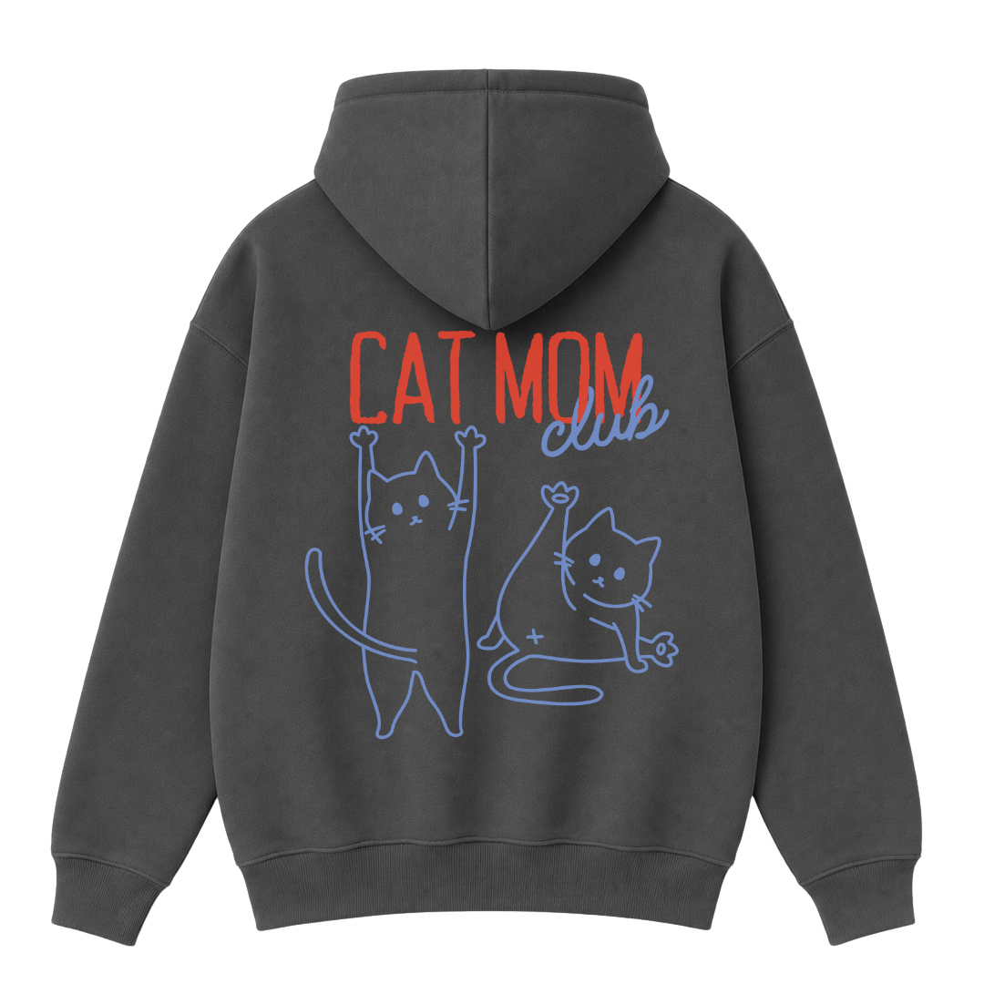 Cat Mom Club Hoodie
