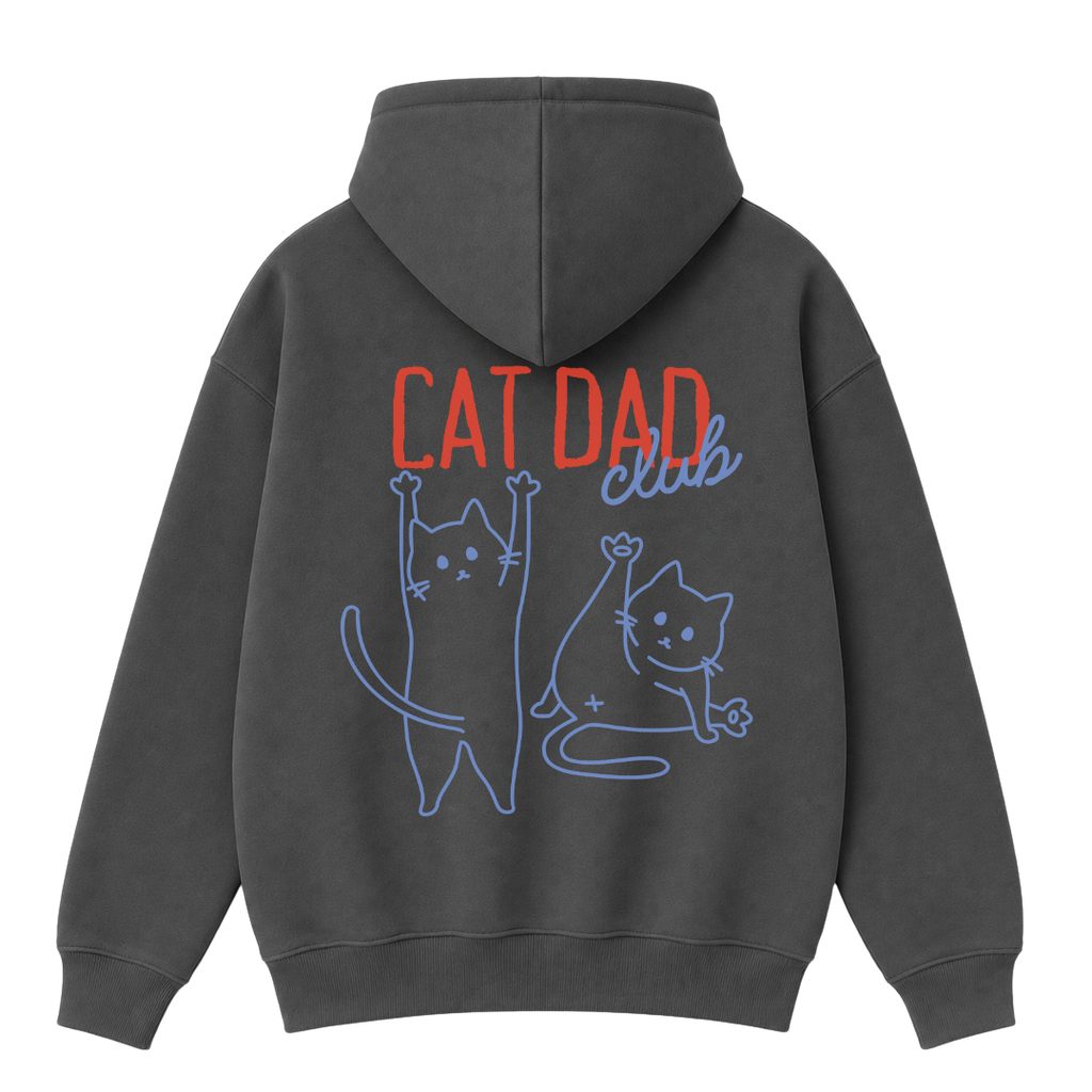Cat Dad Club Hoodie