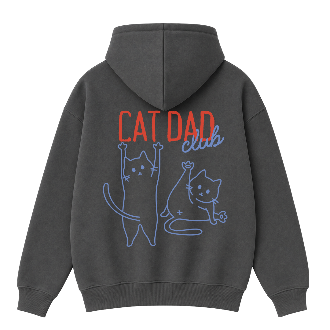 Cat Dad Club Hoodie
