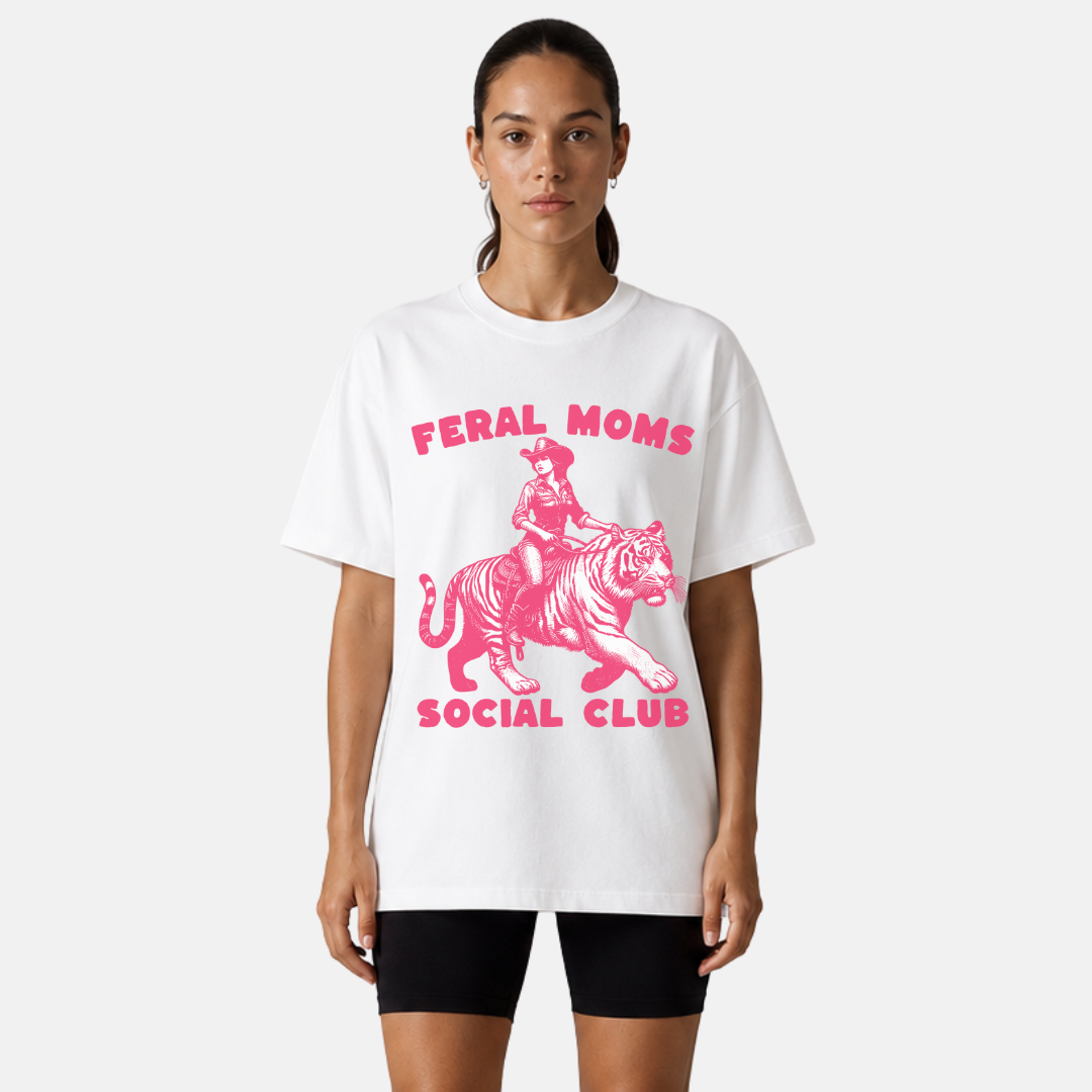 Feral Moms Social Club T-Shirt
