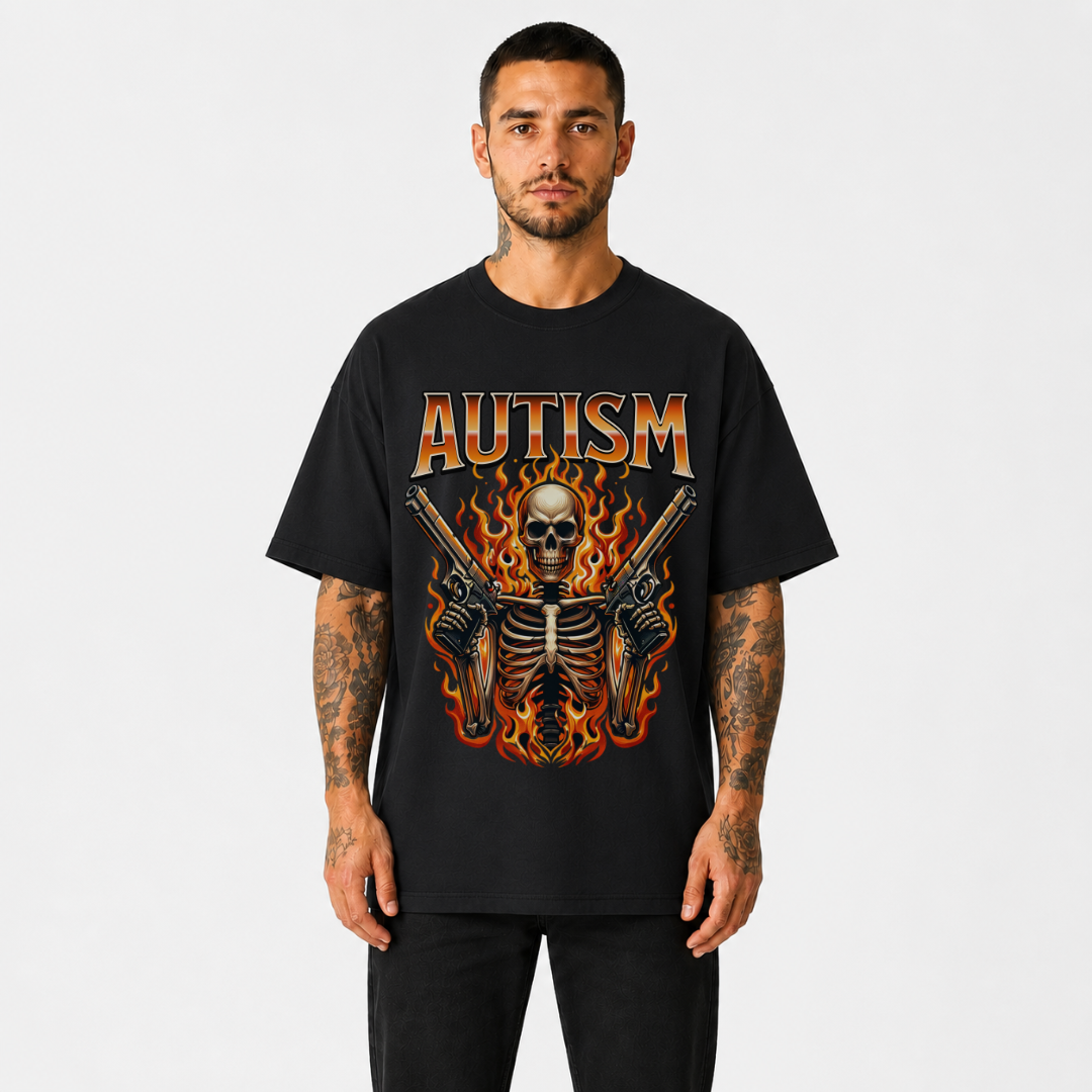 Autism Skeleton T-Shirt