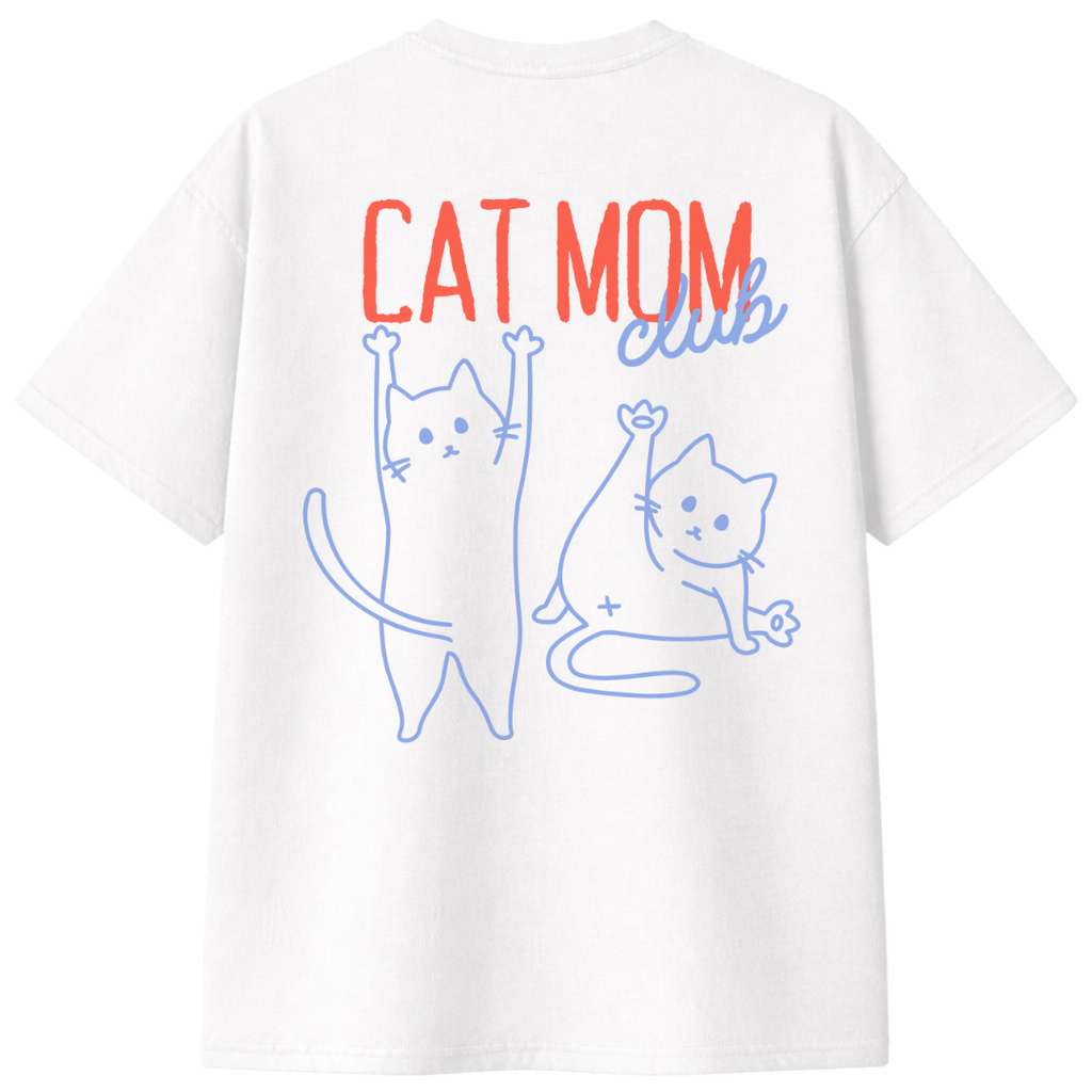 Cat Mom Club T-Shirt