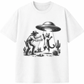 UFO Cowboy Cat T-Shirt