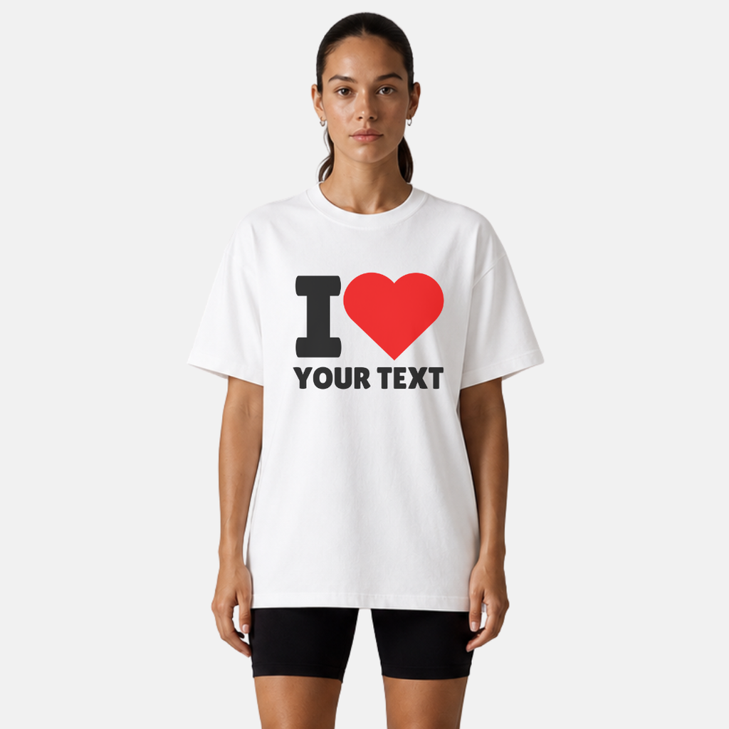 I Love Custom Unisex T-Shirt
