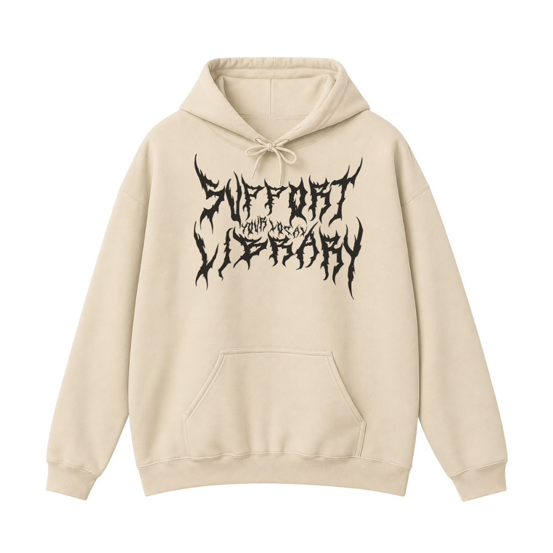 Support Your Local Library Unisex Hoodie