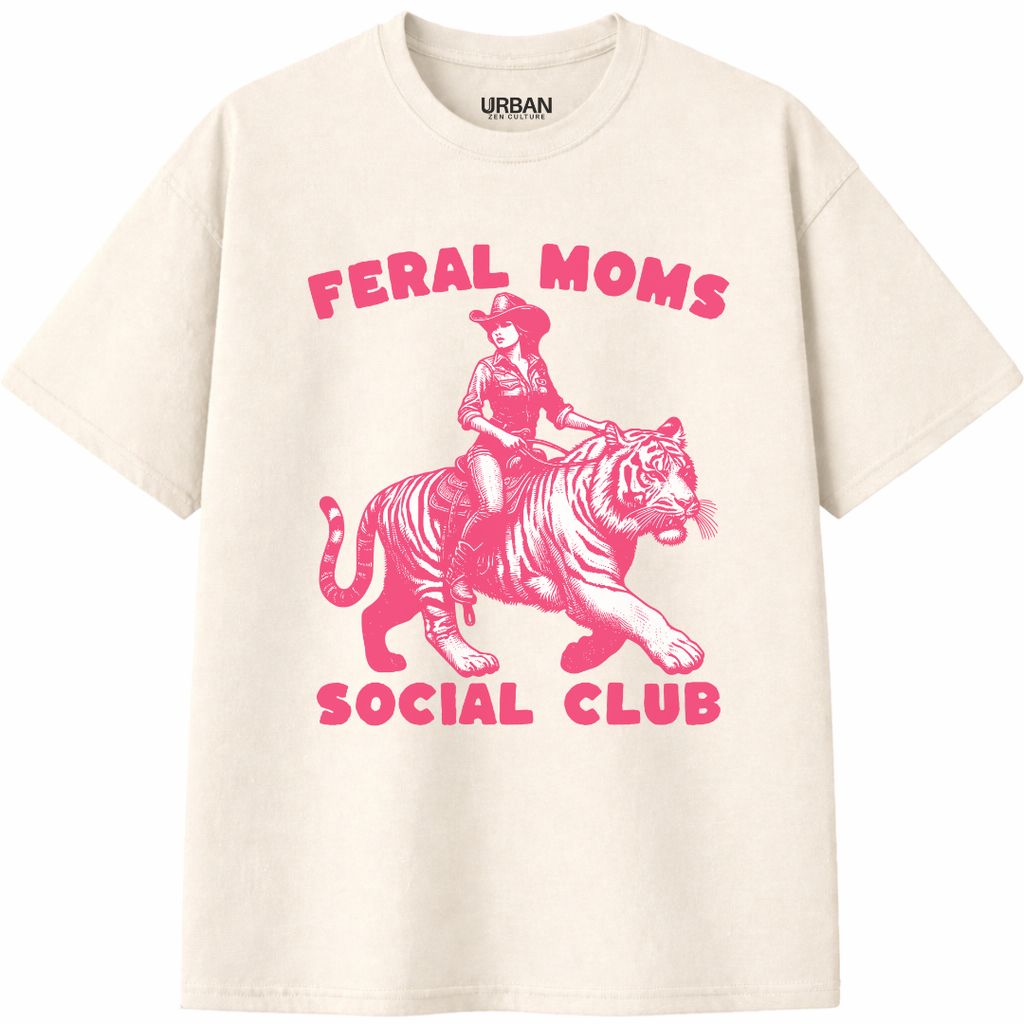 Feral Moms Social Club T-Shirt