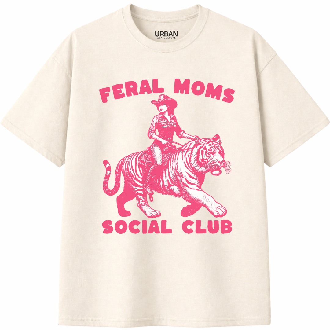 Feral Moms Social Club T-Shirt