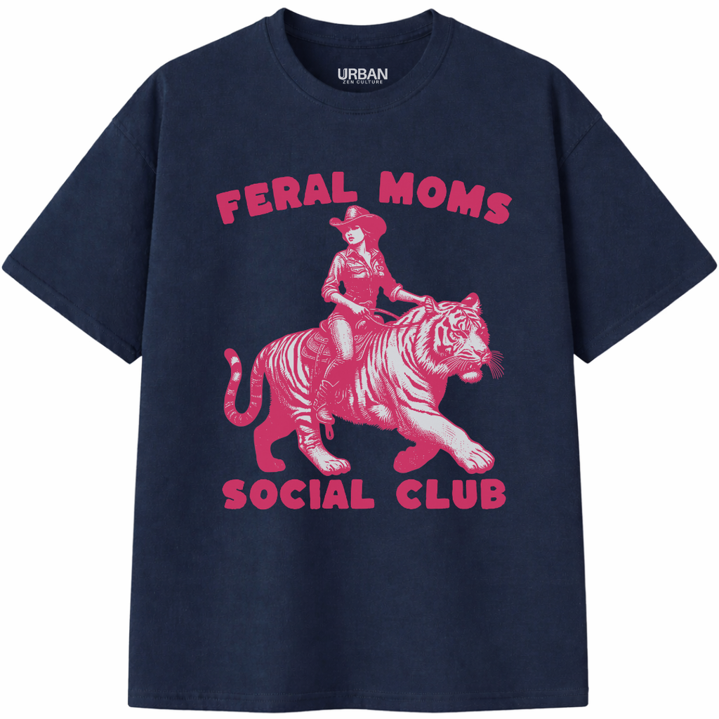 Feral Moms Social Club T-Shirt