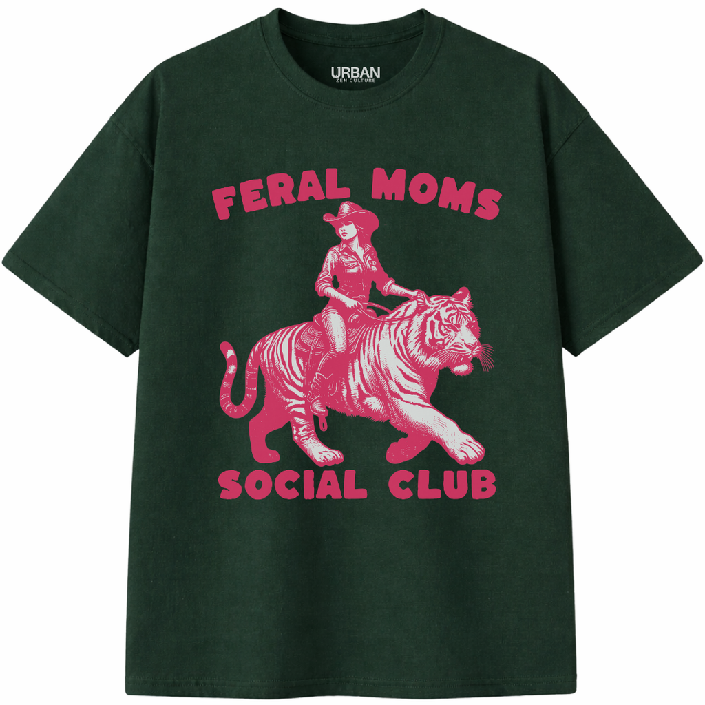 Feral Moms Social Club T-Shirt