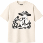 UFO Cowboy Cat T-Shirt