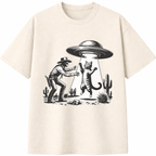 UFO Cowboy Cat T-Shirt