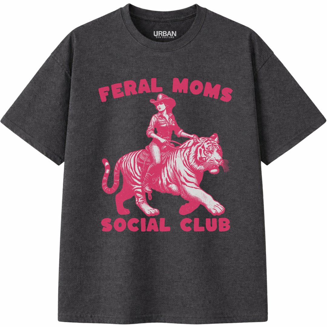 Feral Moms Social Club T-Shirt