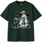 UFO Cowboy Cat T-Shirt