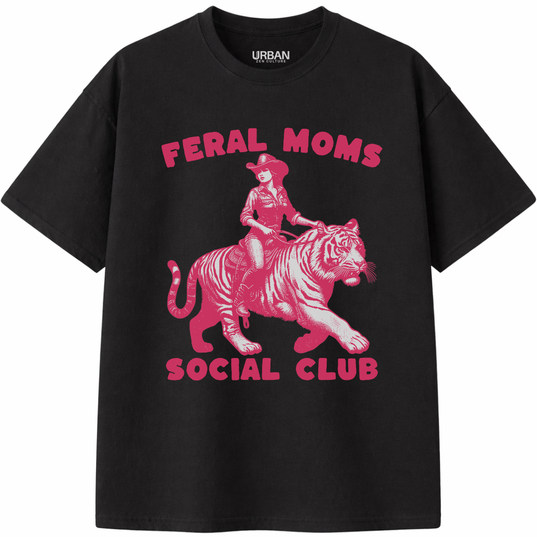 Feral Moms Social Club T-Shirt