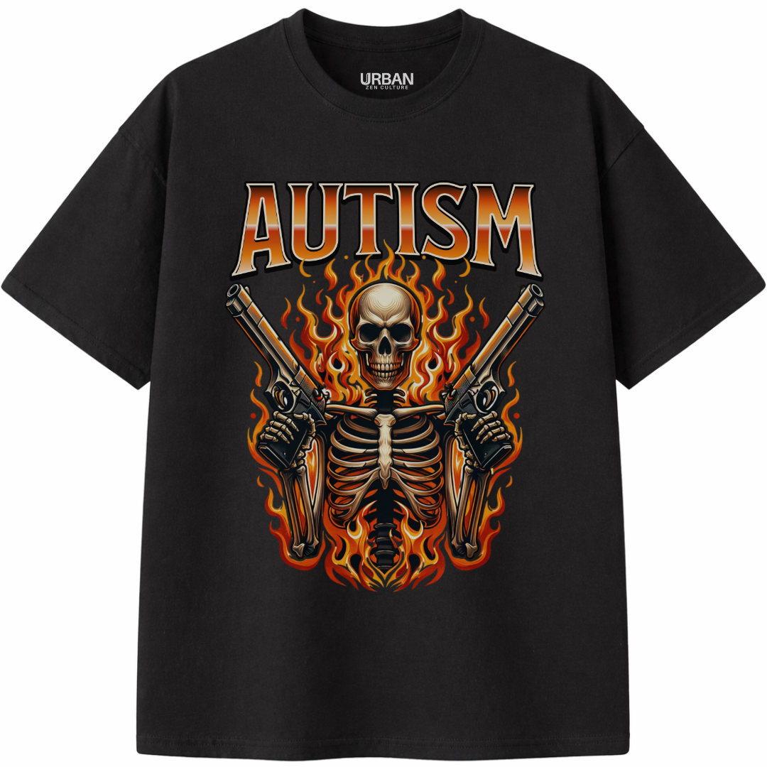 Autism Skeleton T-Shirt