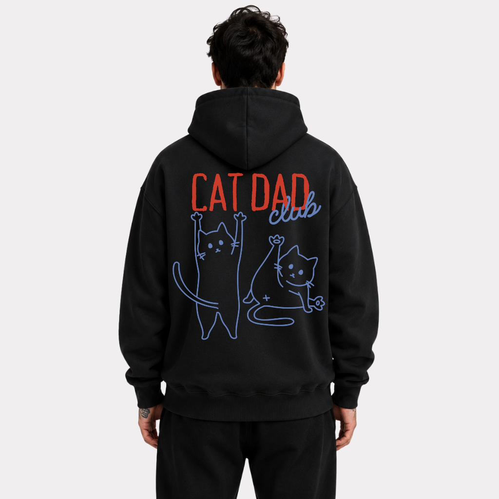 Cat Dad Club Hoodie