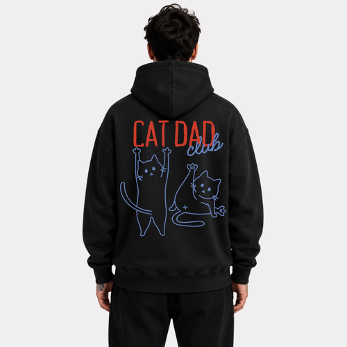 Cat Dad Club Hoodie