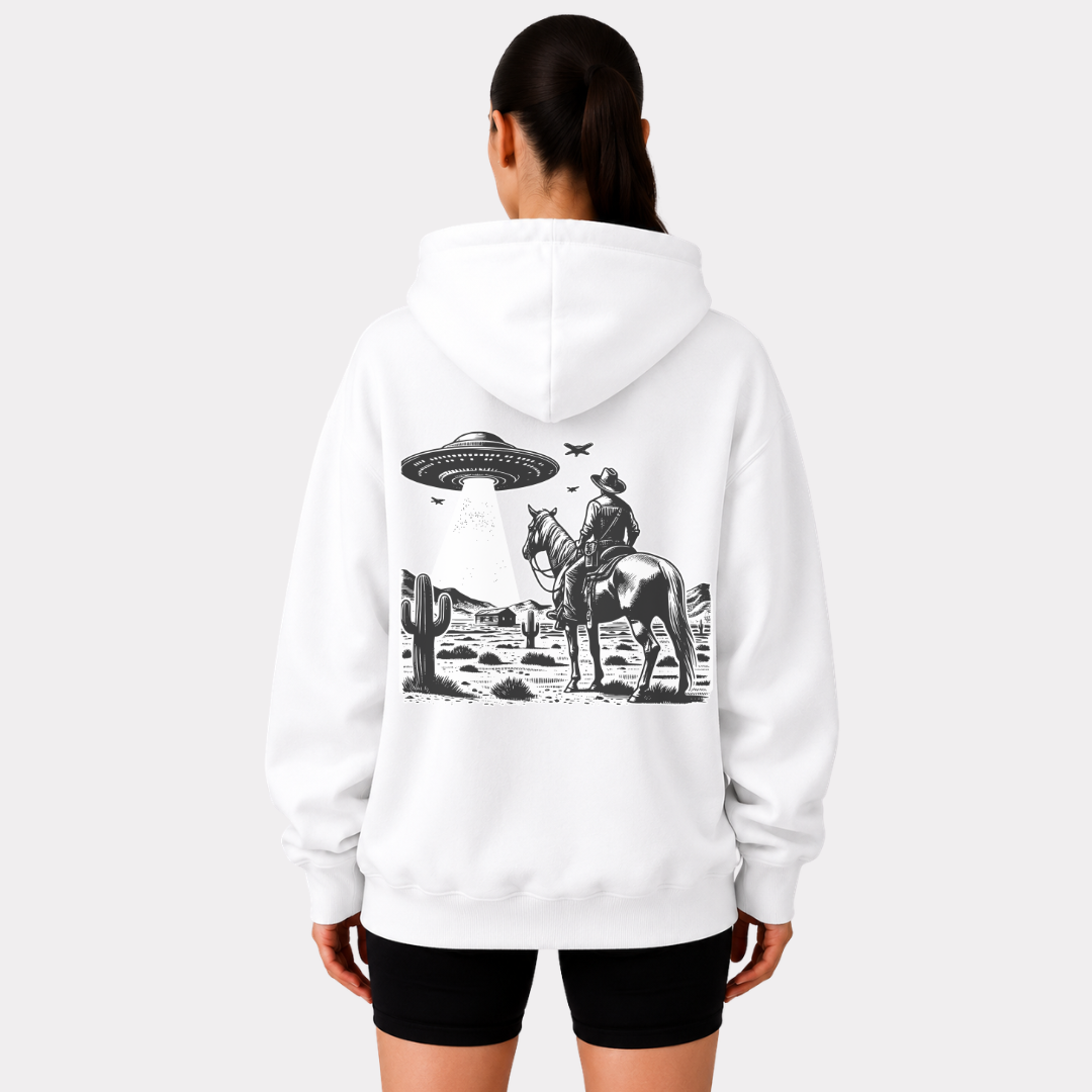 UFO Cowboy Hoodie