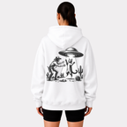 UFO Cowboy Cat Hoodie