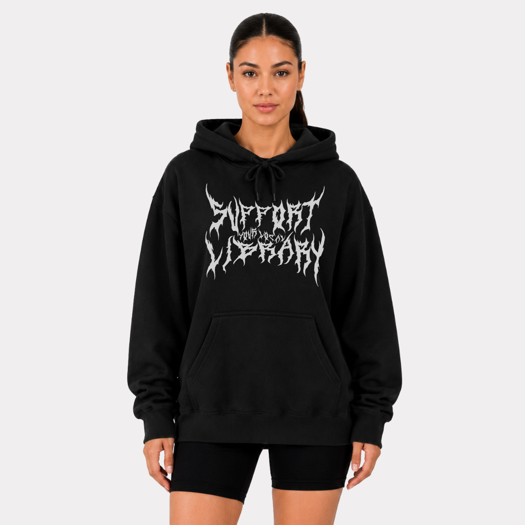 Support Your Local Library Unisex Hoodie